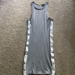 Hearts & hips snap button dress